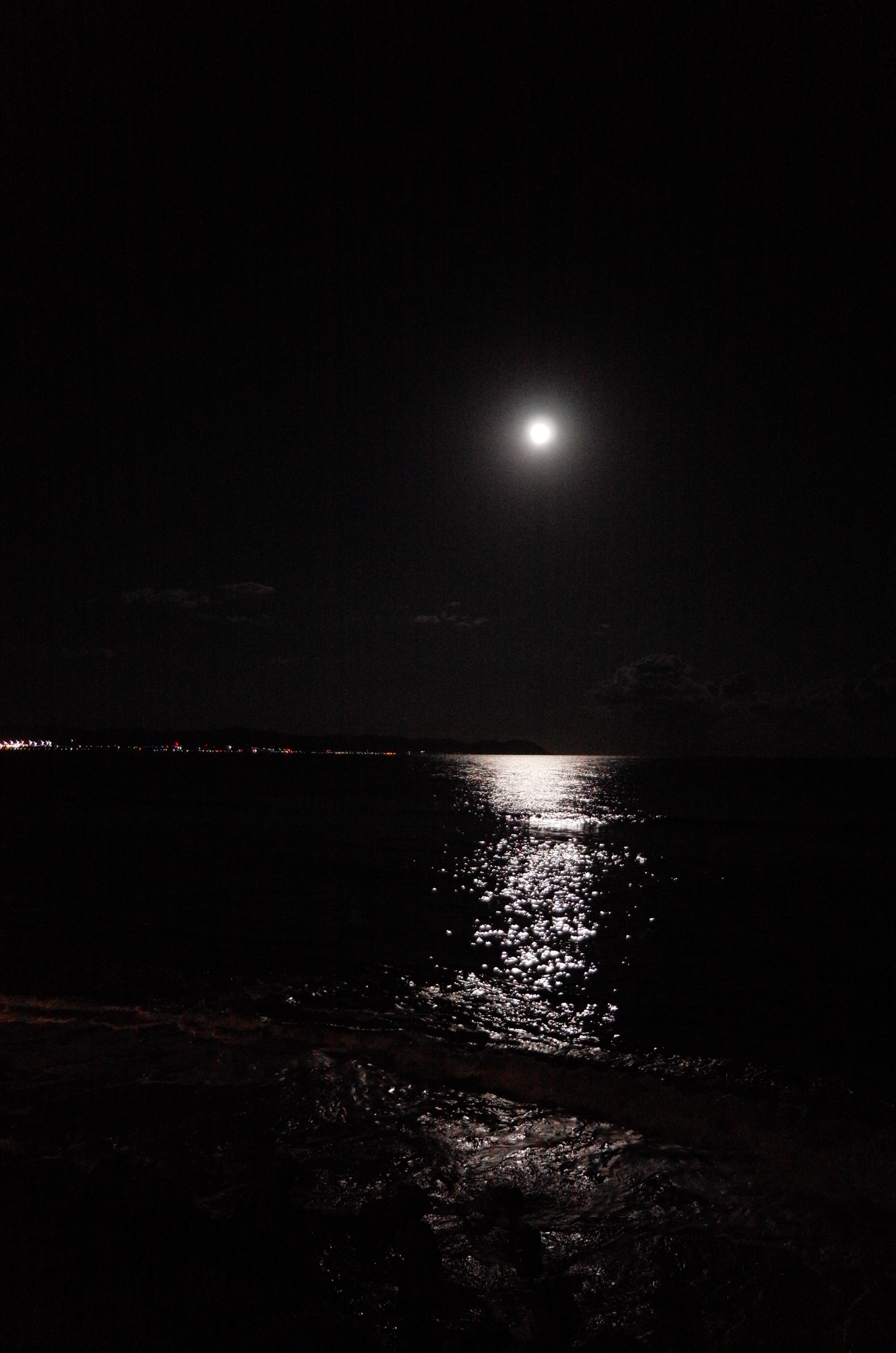 函館 太平洋岸 中秋の名月 十五夜 満月